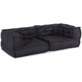  Modularna sofa s 2 sjedišta Antracit 140x70x36 Tkanina | shoptok.hr