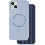 Onasi Silikonski ovitek Glitter z MagSafe za iPhone 17 Pro Max - moder | Shoptok.si