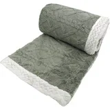 Zelena deka od sherpa flisa 150x200 cm Island –