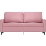  Kavč dvosed roza 140 cm žamet | Shoptok.si