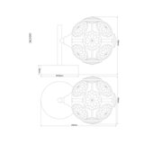 Globo STENSKA LED-SVETILKA VIRINA //3000 K/230 V/ | Shoptok.si