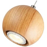  Visilica na sajli 1xGU10/10W/230V, prečnik 11 cm, masiv/jasen | Eponuda.com