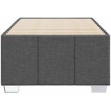  Okvir kreveta bez madraca tamnosivi 100x200 cm od tkanine | shoptok.hr