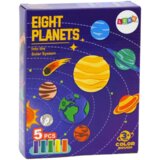 Plastic Set of Play-Doh 8 Planets Molds 5 Colors | shoptok.hr