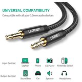 Ugreen AUX kabl 3.5mm 2m gold AV112 crni ( 50363 )