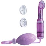 California Exotic Novelties Vibrator za klitoris s pumpico "Clitoral Pump" (R20229) Cene