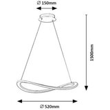 Rabalux Kallira 72281 LED visilica | ePonuda.com