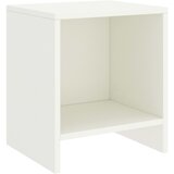 Furnova Nočna omarica bela 35x30x40 cm trdna borovina, (21927575) | Shoptok.si
