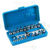 Hogert HT8G321 ključevi za ispuštanje ulja 3/8": 7,8,10,11,12,13,14mm, 5/16", 3/8"; (hex) 8,9,1 | ePonuda.com