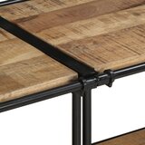 TV ormarić 160x42x40 cm od masivnog grubog drva manga | Eponuda.com