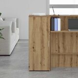 Ormarić za pohranu boja hrasta 40x45x103,5 cm konstruirano drvo | shoptok.hr
