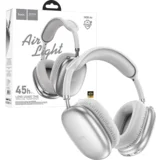 Hoco Slušalice bežične sa mikrofonom, Bluetooth, srebrena - W35 Air , Sive