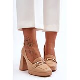 PH2 Stylish Leather Pumps Nude Rouse | ePonuda.com