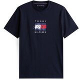 Tommy Hilfiger Majica mornarska / rdeča / bela Cene