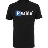 MT Men Men's T-shirt Pushin - black Cene