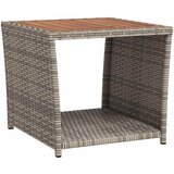  Set lounge namještaja za vrt 2 kom. Svijetlo siva i tamno siva | shoptok.hr