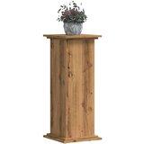  Stalak za biljke boja hrasta 33 x 33 x 80 cm konstruirano drvo | shoptok.hr