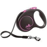 Flexi Povodac za pse Flexi BLACK DESIGN Crna Roza S Cijene