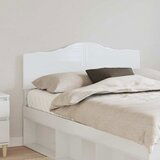 vidaXL Vzglavje z vzglavjem Svetlo Belo 120 cm Konstruiran les | Shoptok.si