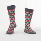 Fasardi Men's gray socks with skulls Cene