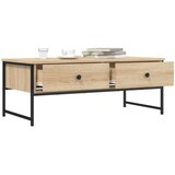  Stolić za kavu boja hrasta 101x49x39,5 cm konstruirano drvo | Eponuda.com