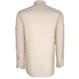 Dewberry DOUBLE SET G721 MEN'S SHIRT-BLACK-BEIGE | Shoptok.si