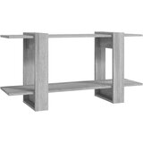 Furnova Knjižna omara siva sonoma 100x30x51 cm konstruiran les, (21932801) | Shoptok.si
