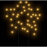  Ukrasna božićna svjetla sa šiljcima 3 kom zvijezde 50 LED 29 cm | shoptok.hr