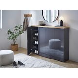 XORA omara za čevlje antracit, barve hrasta | Shoptok.si