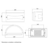  zidna lampa 1xE27 IP54 antracit | Eponuda.com