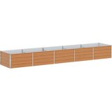  Vrtna visoka greda Svetlo rjava 400 x 80 x 45 cm, (5000287802) | Shoptok.si