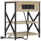  Noćni ormar Sonoma hrast 41 x 31 x 51 cm Konstruirano drvo | Eponuda.ba