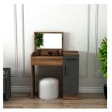 Hanah home sto za šminkanje inci light walnut anthracite | ePonuda.com