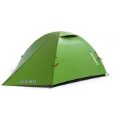 SAWAJ 2 two-person trekking tent, 215 × 230 × 120 cm, 2.2 kg, green