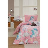 Hanah home komplet posteljine Unicornio, 160x220cm, Roze Cene