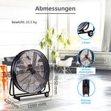 BE COOL BCIWM90CM Bodenventilator | Shoptok.si