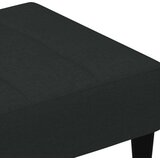  Stolček za noge črn 77x55x31 cm žamet | Shoptok.si