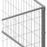  Kavez za pse srebrni 16 m² čelični | shoptok.hr