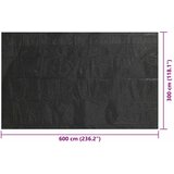 Pokrivač za bazen crni 600 x 300 cm PE | Eponuda.com