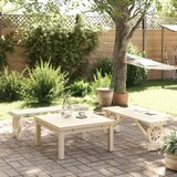 vidaXL vrtna klop 2 kosa trden les jelke | Shoptok.si