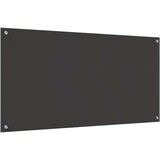 vidaXL Kuhinjski povratak Tamnosiva Kaljeno staklo 120 x 60 x 0.6 cm | shoptok.hr