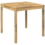  Stol za večeru u vrtu Bijela 80 x 80,5 x 75 cm Slike