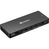Sandberg USB-C 13 v 1 DockingStation Pro priklopna postaja, (5000089521) Cene