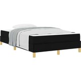  Krevet s opruga kutije Crna smeđa 120 x 190 cm | shoptok.hr