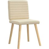  Jedilni stoli 6 kosov krem blago, (21832427) | Shoptok.si