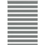 vidaXL Zavjesa zebra 110x100 cm širina tkanine 105,9 cm poliester | shoptok.hr
