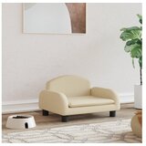 vidaXL Krevet za pse krem 50x40x30 cm od tkanine Cijene