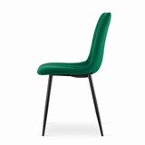 Lava stolica - tamnozeleni baršun x 2 | shoptok.hr