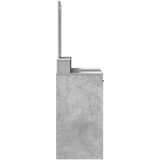  Toaletni stol Betonski sivi 100 x 41 x 140 cm Konstruirano drvo | Eponuda.com