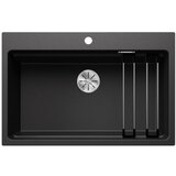 Blanco sudoper ETAGON 8 InFino SILGRANIT ANTRACIT, pribor inox nosači, bez dalj. upr. | shoptok.hr